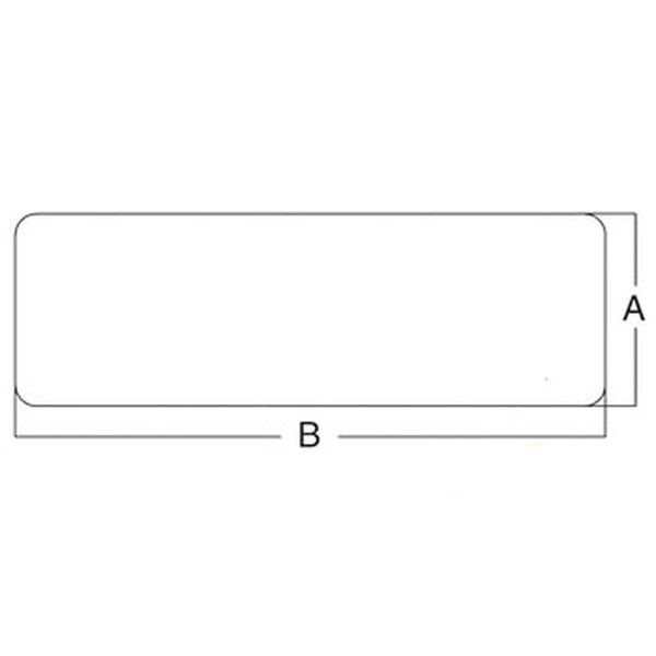 Aftermarket New Lower Rear Glass Window Fits Case IH Tractor 585 595 685 695 885 + 98041C1 - main